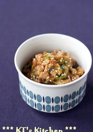 ご飯の友　～ピリ辛☆葱豚味噌～-レシピのメイン写真