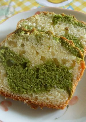 簡単♪マーブルパウンドケーキ-レシピのメイン写真