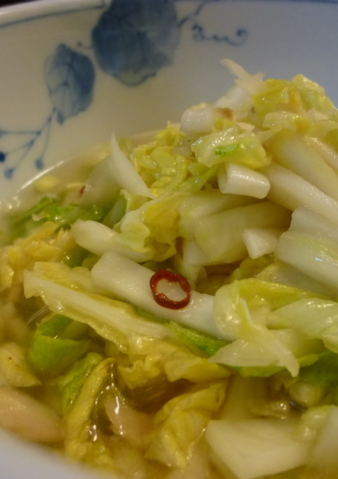 中華風のお漬物（くず野菜で）-レシピのメイン写真