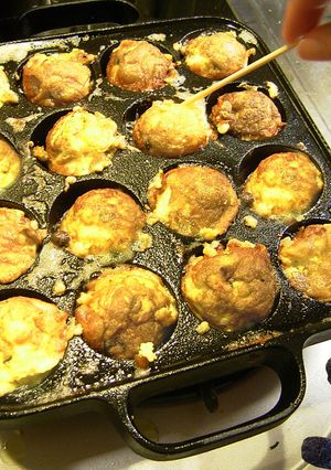 おむたま。日曜日のオムレツはたこ焼き器で-レシピのメイン写真