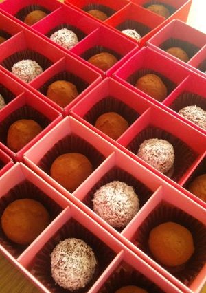 ﾊﾞﾚﾝﾀｲﾝに本格【ﾄﾘｭﾌ】-レシピのメイン写真