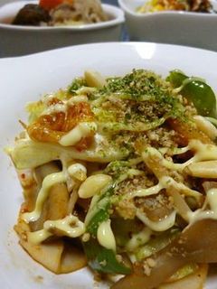 キムチとイカ燻の野菜炒め-レシピのメイン写真