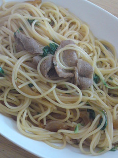 簡単すぎる〜残り豚生姜焼deパスタ-レシピのメイン写真