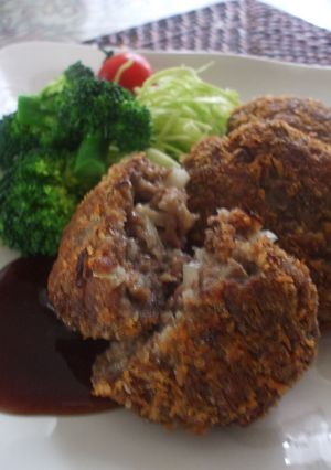 薄切り肉deジューシービーフカツ-レシピのメイン写真