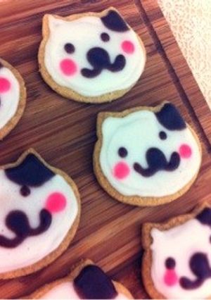アイシング☆猫クッキー-レシピのメイン写真