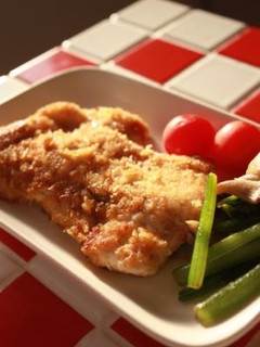 揚げないdeニンニクバターチキンかつ❤-レシピのメイン写真