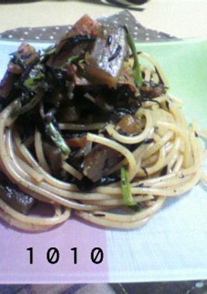 余った煮物で…絶品ひじきスパ-レシピのメイン写真