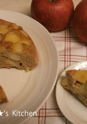 計りいらず！！簡単＊りんごの炊飯ケーキ♪-レシピのメイン写真