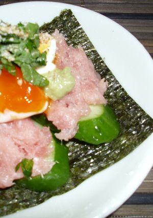 ★マグロすき身の海苔のせ★-レシピのメイン写真