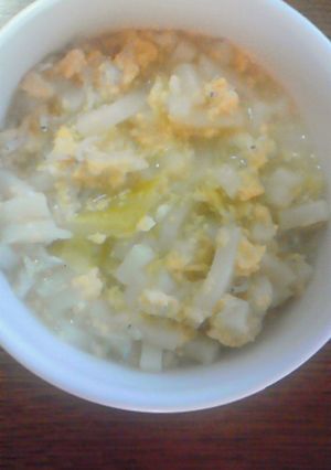 離乳食〜しらす卵とじうどん〜-レシピのメイン写真