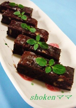 *簡単!サラダ油でチョコブラウニー♪*-レシピのメイン写真