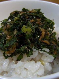 青菜のふりかけ-レシピのメイン写真