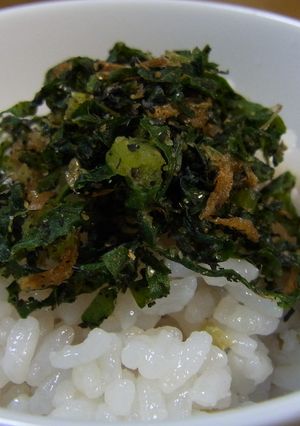 青菜のふりかけ-レシピのメイン写真