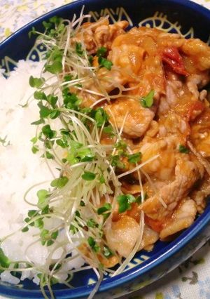 豚肉のトマト煮込み♪-レシピのメイン写真