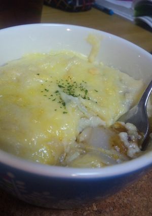 簡単★餅カレーグラタン-レシピのメイン写真