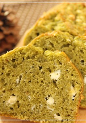 サラダ油で♪抹茶パウンドケーキ-レシピのメイン写真