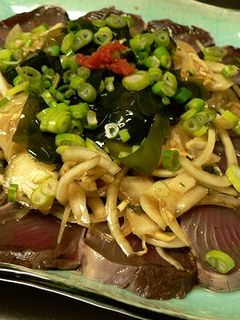 カツオのたたき・玉ねぎソースのっけ-レシピのメイン写真