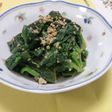 ほうれん草とワカメ♪ゴマからしあえ