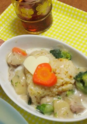 ヘルシー♪豆乳＆米粉のシチュー-レシピのメイン写真