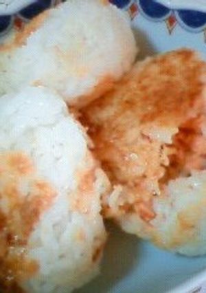鮭のみそ焼きおにぎり♪-レシピのメイン写真