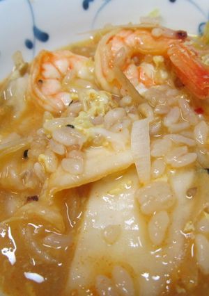 簡単★キムチ雑炊-レシピのメイン写真