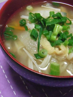 ヒガシマルうどんスープで温★けんちん汁-レシピのメイン写真