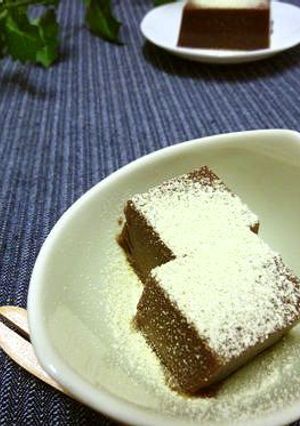 ココア入り　水ようかん-レシピのメイン写真