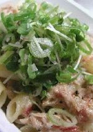 微妙に和風ツナクリームパスタ-レシピのメイン写真