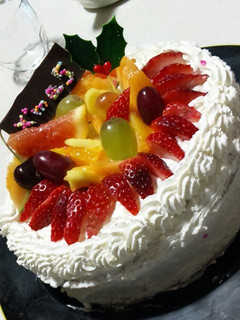 豪華!フルーツデコレーションケーキ-レシピのメイン写真
