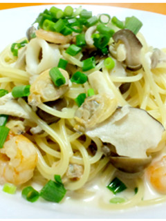 おだし香るきのこミルクパスタ-レシピのメイン写真