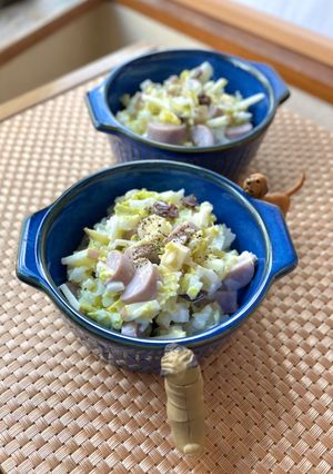 ハニーマヨ味♡フルーティーな白菜サラダ-レシピのメイン写真