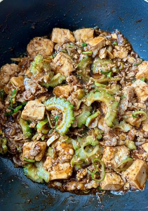 ゴーヤ入り麻婆豆腐-レシピのメイン写真