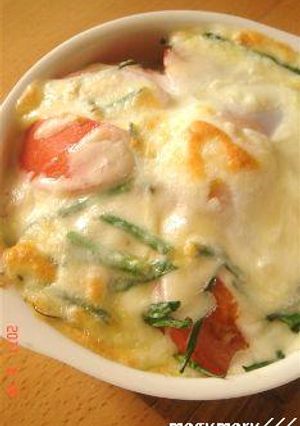 カレーが残ったら　カレーうどんグラタン♪-レシピのメイン写真