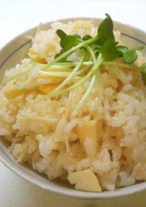 春よこい♥ヒガシマルで☆たけのこ飯-レシピのメイン写真