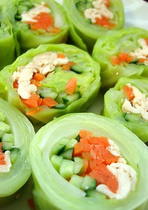 キャベツの酢の物☆くるくる巻き-レシピのメイン写真