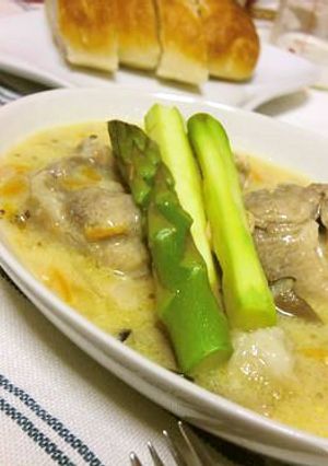 豚スネ肉のクリーム煮*-レシピのメイン写真