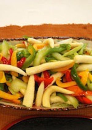 色どり野菜のらっきょう酢漬け-レシピのメイン写真