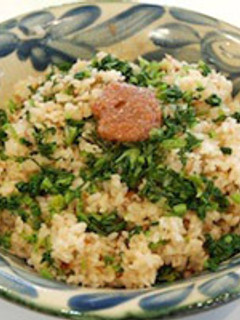 チキ菜入り炊き込みご飯-レシピのメイン写真