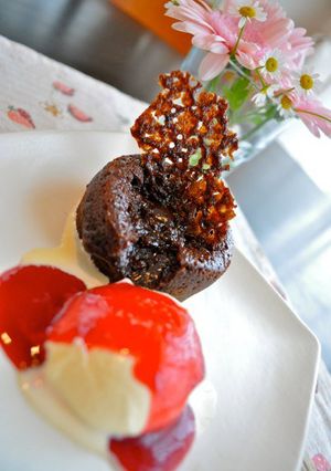 バレンタイン＊ラズベリーソース-レシピのメイン写真