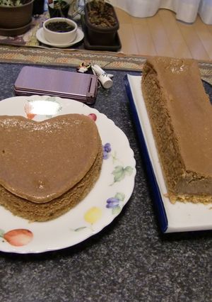 チョコチーズケーキ-レシピのメイン写真