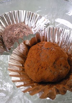 レンジで簡単♪トリュフ?なチョコもち☆-レシピのメイン写真