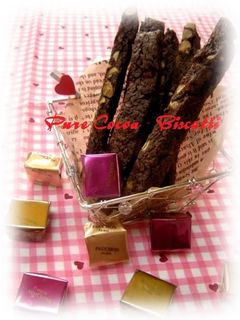 * ピュアココアの ❤ ビスコッティ♪-レシピのメイン写真