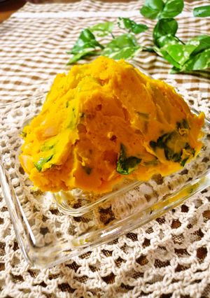 セロリが食べれる♬かぼちゃサラダ-レシピのメイン写真