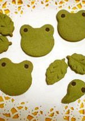 子供大喜び♪抹茶の★かえるクッキー★-レシピのメイン写真