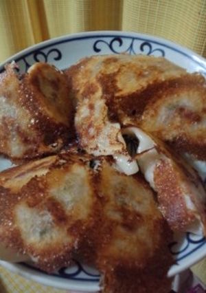 ホタテ寒天ゼリー入り　羽根つき餃子-レシピのメイン写真