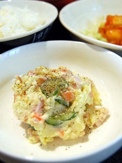 肴に。魚肉ソーセージ入りポテサラ!-レシピのメイン写真