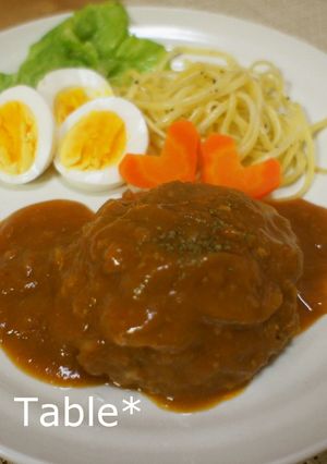 ☆｡柔らかさ極めた　煮込みハンバーグ｡☆-レシピのメイン写真