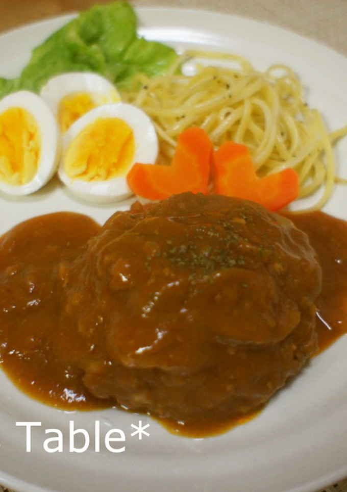 ☆｡柔らかさ極めた　煮込みハンバーグ｡☆-レシピのメイン写真