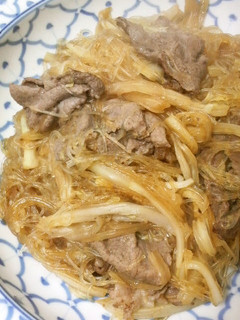 春雨と牛肉の炒め物♪-レシピのメイン写真