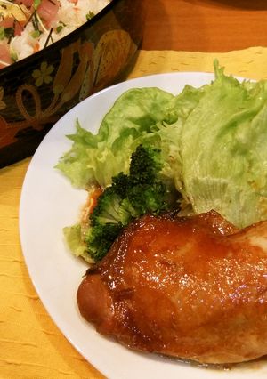 簡単♪ローストチキン-レシピのメイン写真